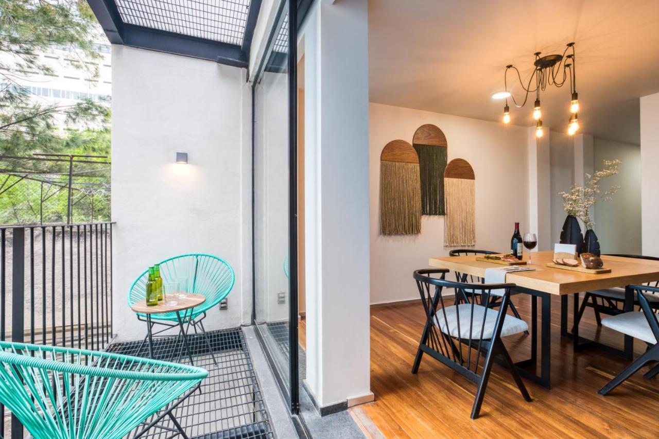 Ferienwohnung Uliv Condesa Mexiko-Stadt Exterior foto