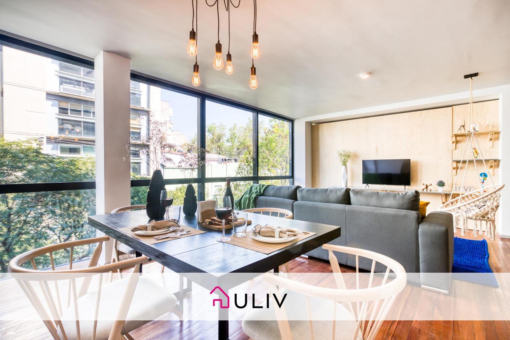 Ferienwohnung Uliv Condesa Mexiko-Stadt Exterior foto